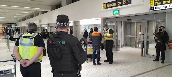 Manchester Airport Police Viral Kicked Video