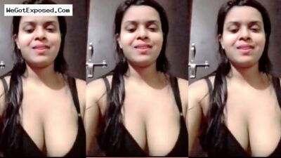 Beautiful Desi Chubby Girl Stripteasing Showing Big Ass & Fingering Tight Shaved Pussy
