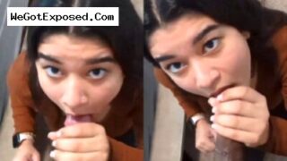 Hot Nepali Girl Giving Blowjob to BF Big dick viral mms