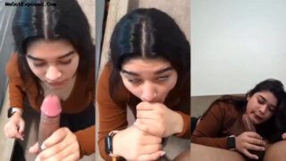 Pakistani Muslim girl ne mota lund chusa