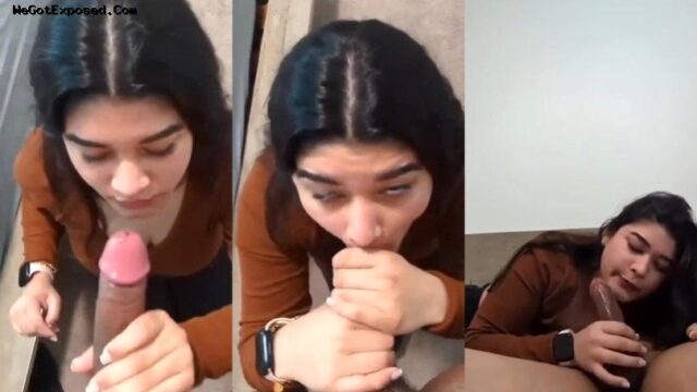 Pakistani Muslim girl ne mota lund chusa