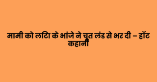 मामी को लिटा के भांजे ने चूत लंड से भर दी – हॉट कहानी
