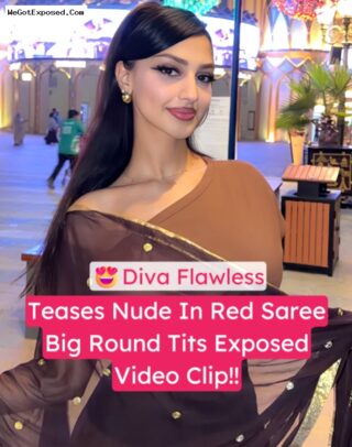 Super famous Diva Flawless Nude Saree Tease Exposing Tight Pussy And Round Big Tits Video Clip