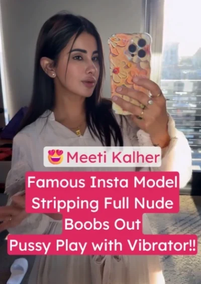 Meeti Kalher Nude Video Leaked Vibrator Fucking Her Tight Desi Pussy