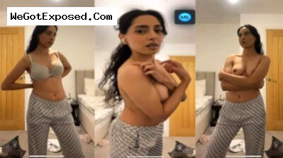 18y college Girl Sexy Figure Showing Nude Body to BF on video call sex