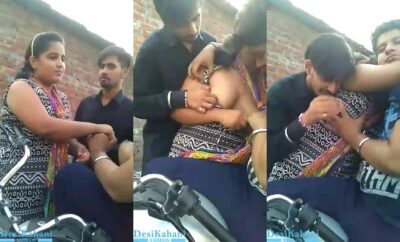 Two Boys Pressing Cute Girl Boobs Pressing Leaked Video