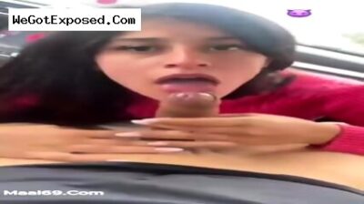 Desi Randi Ladki Ka Car Main Land Chune Ka Video