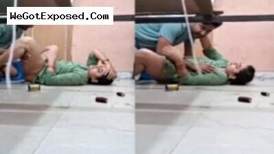 Desi Village Bhabhi Fucked By Young Dewar on Floor viral mms Leaked