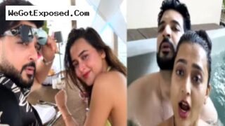 Latest Leaked video of Tejaswi Karan Pool Cozy Moments MMS Viral