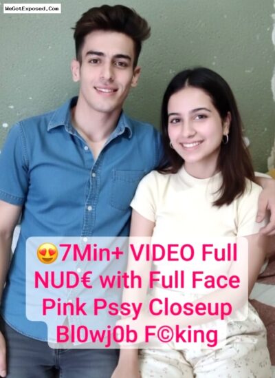 Famous Pakistani TikToker Viral Nude Video Full Kissing Boobs Ass Pink Pussy Blowjob Fucking