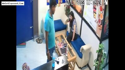 Fucking scandal leaked by cctv fotege
