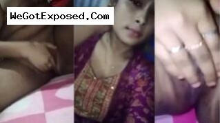 Horny lady shows her big boobs in Paki naked video