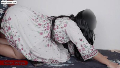 Hot Bhabhi Devar Flirting Tight Ass Hard Fuck When Stretching