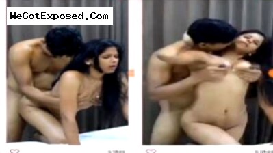Hot Young couple doggy style sex in hotel room
