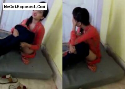 Indian guy capture his girlfriend wearing Pant, MMS Clip