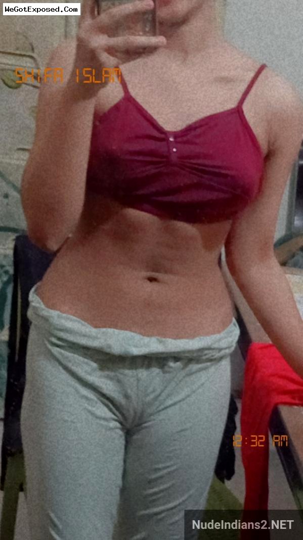 Kolkata muslim GF Atiya’s sexy naked selfies looking horny 5