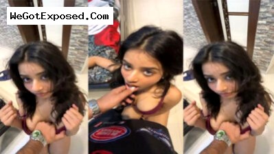 New Hot Indian Model Teasing with Foreigner viral video