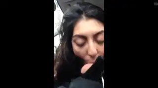 Pakistani Gir In UK Car Blowjob