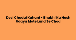 Desi Chudai Kahani – Bhabhi Ka Hosh Udaya Mote Lund Se Chod