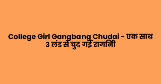 College Girl Gangbang Chudai – एक साथ 3 लंड से चुद गई रागिनी