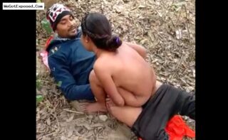 Village Randi Riding on customer dick in jungle sex