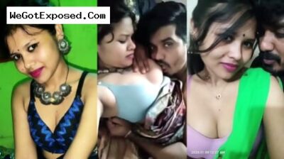 Indian New Married Couple Romance MMS