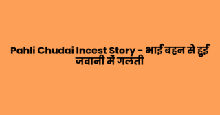 Pahli Chudai Incest Story – भाई बहन से हुई जवानी में गलती