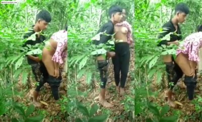 Bangladeshi Girl Standing Fuck In Jungle Sex