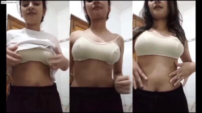Desi Indian Modern Girl Seducing Leaked Video