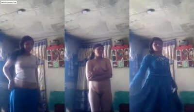 Desi Rajasthani Girl Boobs Video MMS