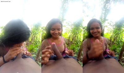 Horny Girl playing with Big Dick Viral Mallu outdoor Sex