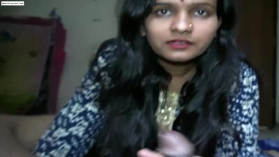 Horny Indian Wife Night Sex Giving Blowjob