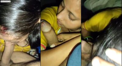 Desi Housewife Blowjob With Cleavage