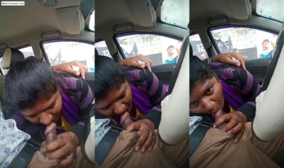 South Indian Aunty Desi Blowjob In Car sex