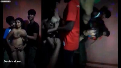 Wild Gangbang Three Friends Fuck One Girl  Make Her Squirt 4 Times